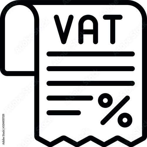VAT Receipt Icon