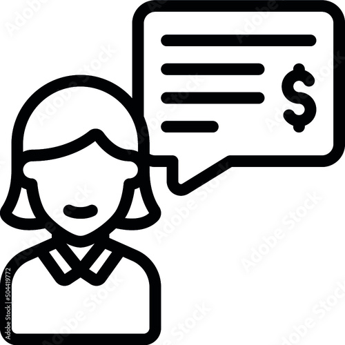 Financial Advisor Icon