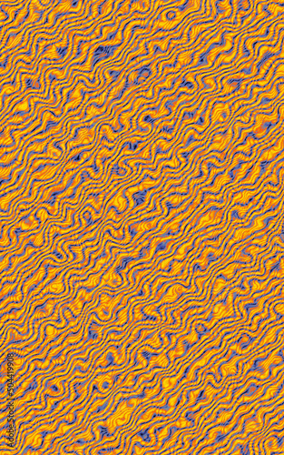 pattern of primary color of fluid stroke line