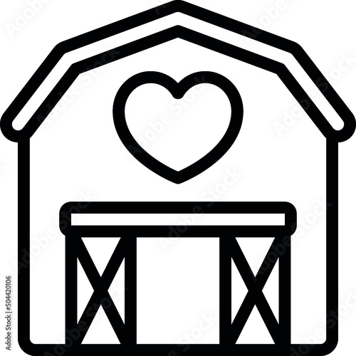 Wedding Barn Icon