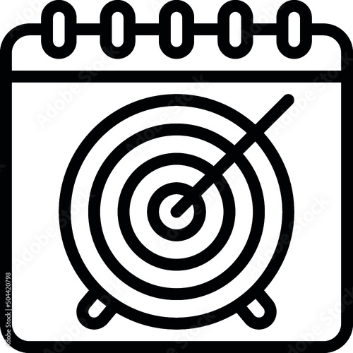 Set Goals Icon
