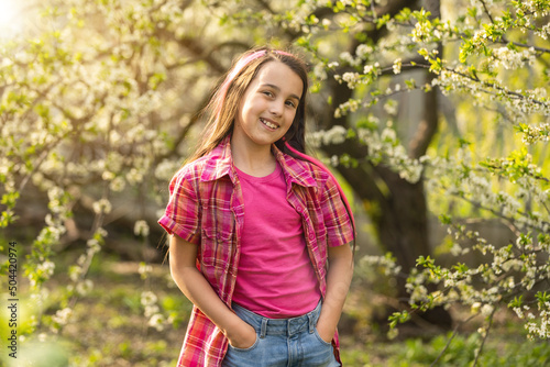 beautiful girl with a beautiful smile