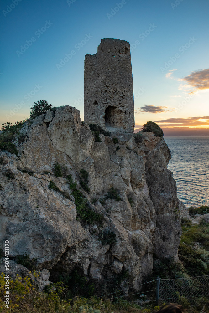 Torre del prezzemolo, quartiere di Sant'Elia, città di Cagliari, Sardegna