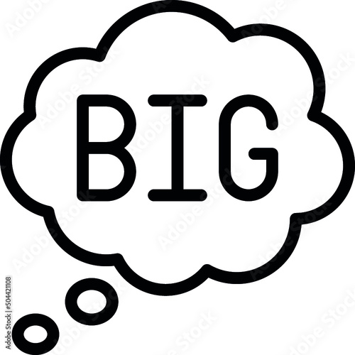 Think Big Icon