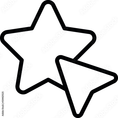 Select Star Shape Icon