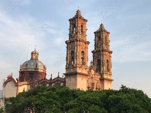 Church of Santa Prisca in Taxco, Mexico photo