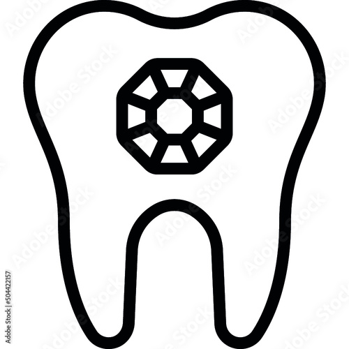 Tooth Diamond Icon