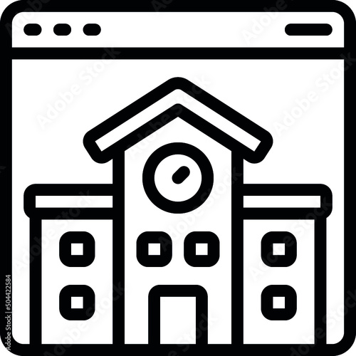 Online School Icon