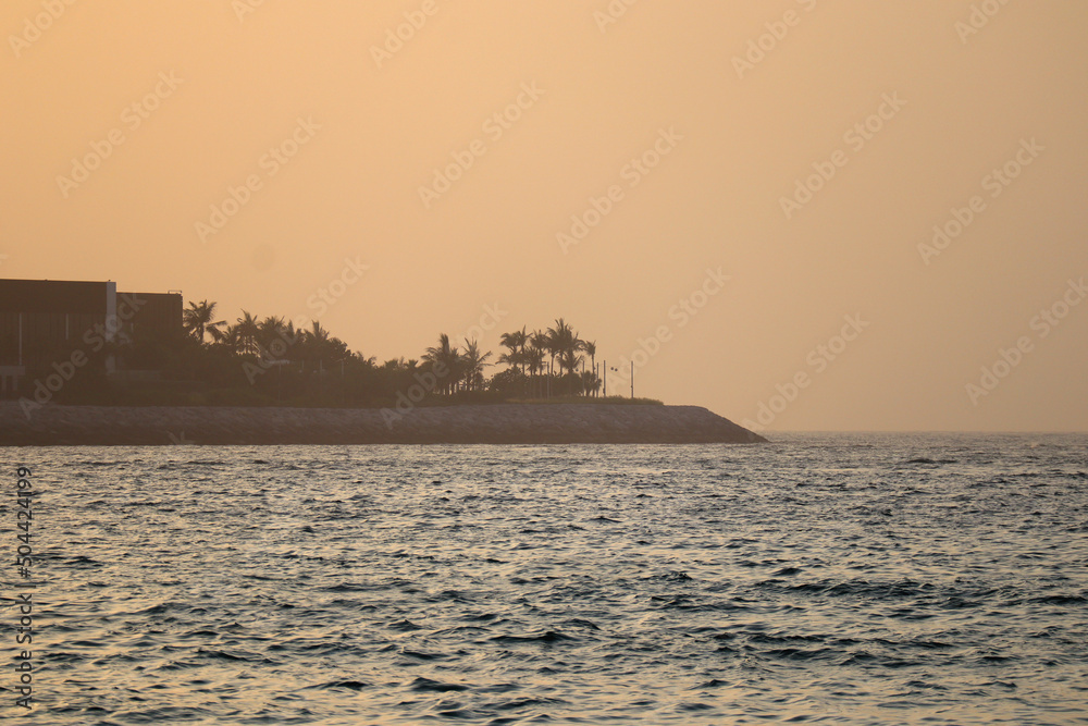 Bluewaters Island, an artificial island near Dubai Marina