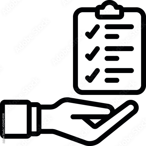 Give Checklist Icon