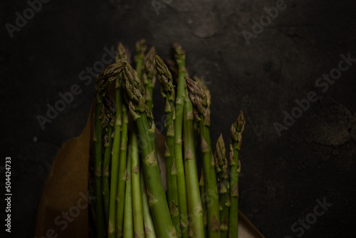 bunch of fresh asparagus