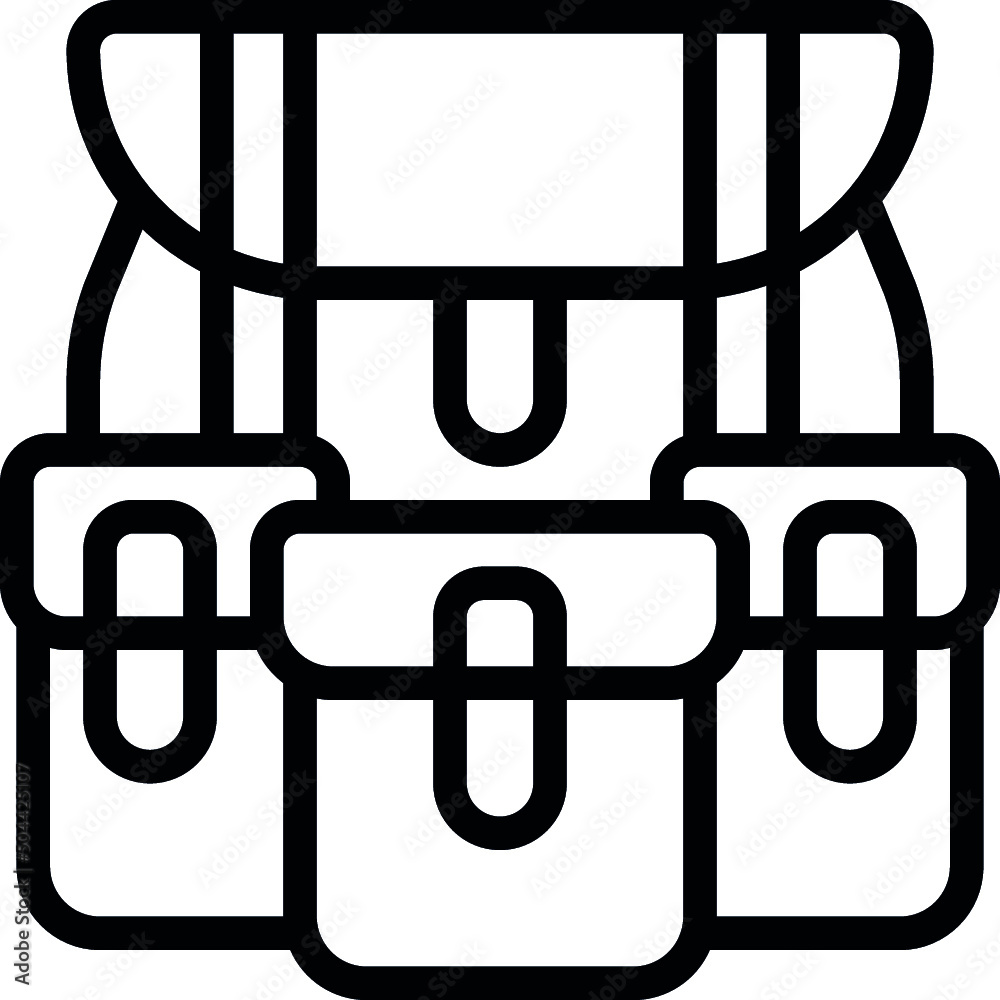Backpack Icon Backpack Icon