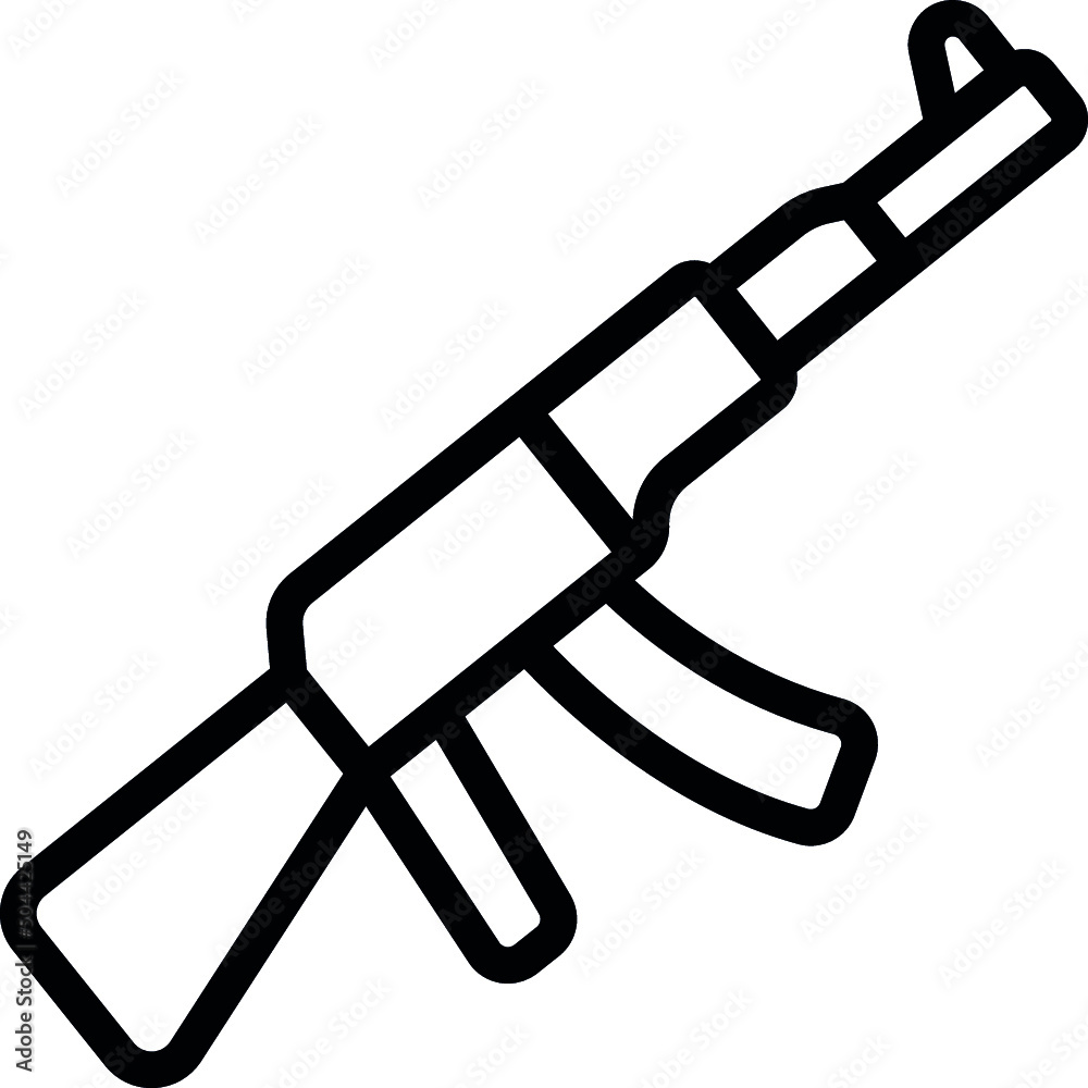 AK47 Weapon Icon AK47 Weapon Icon