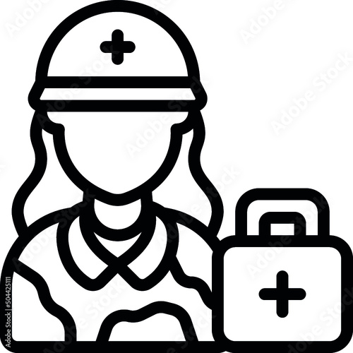 Medic Soldier Icon