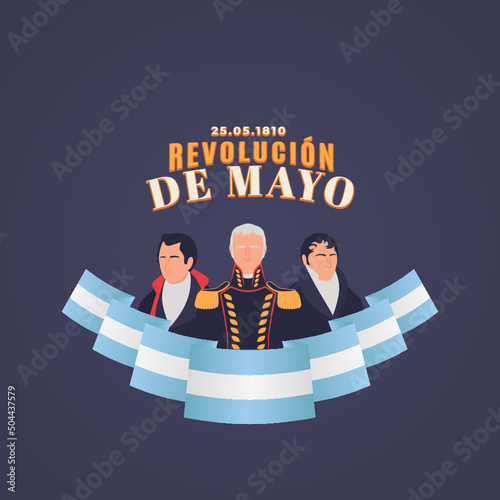 Revolución de Mayo de 1810. Feliz 25 de Mayo