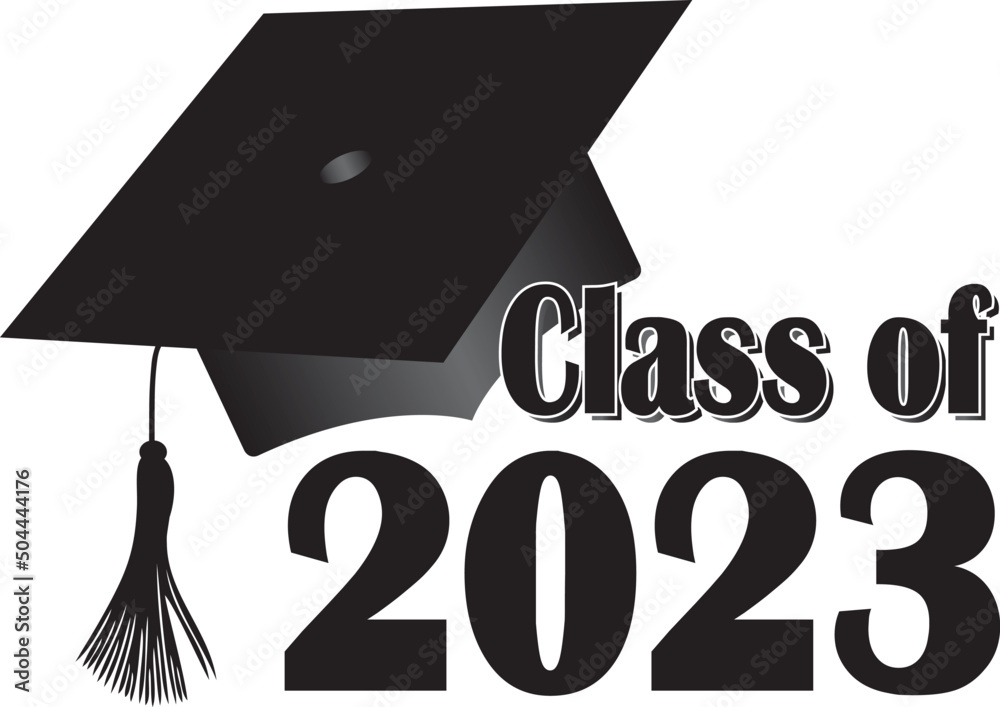 graduation cap class of 2023 Stock Vector | Adobe Stock