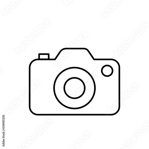 aparat fotograficzny , fotografia - ikona wektorowa