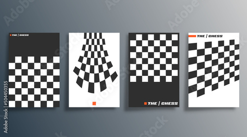 Minimal geometric design for flyer, poster, brochure cover, background, wallpaper, typography or other printing products. Vector illustration