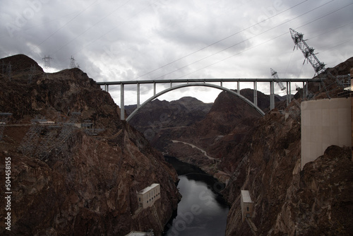 Bridge in Hoover dam