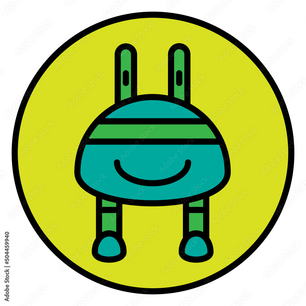 Fototapeta premium robot icon