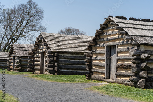 Log Cabins at Valley Forge National Park photo