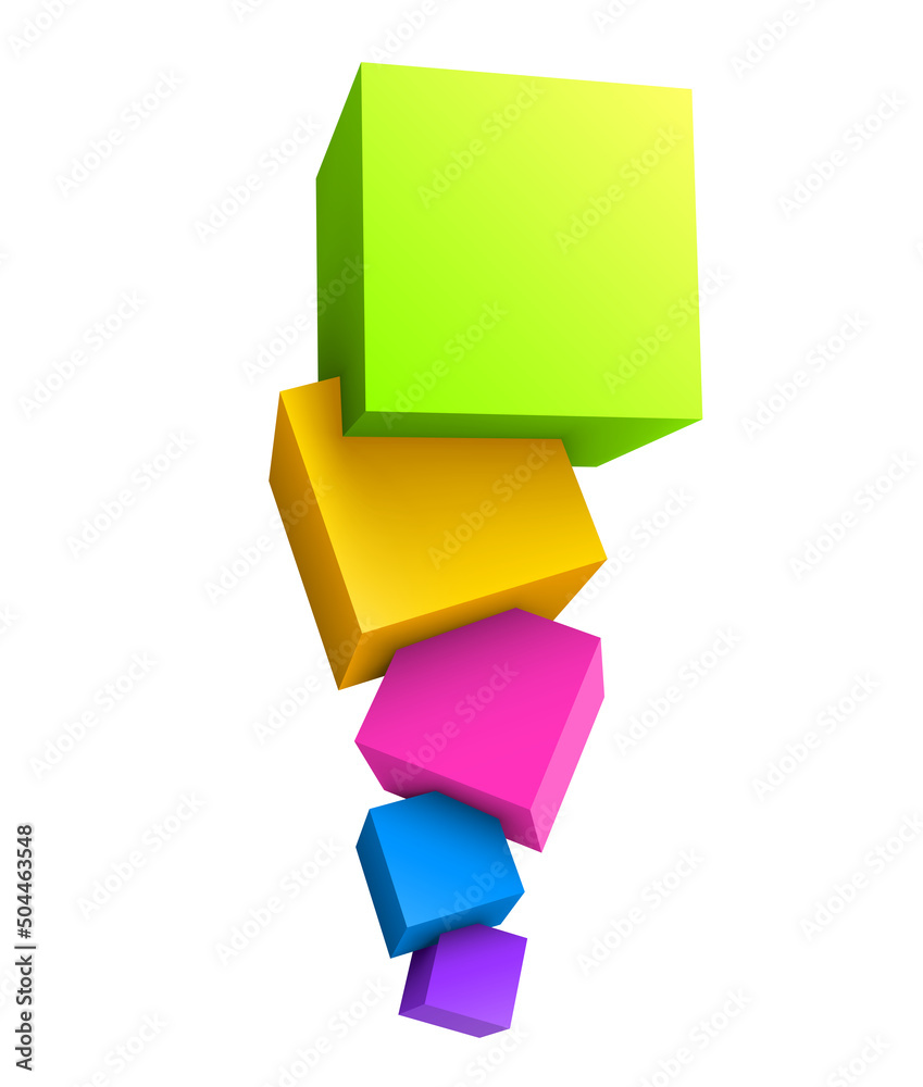 stacked cubes stacked cubes