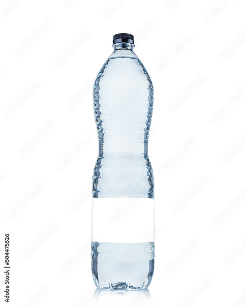 Bottle with drinking clean water isolated on white background
Bottle with drinking clean water isolated on white background