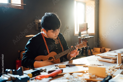 ukulele maker photo