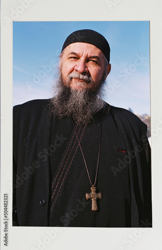 orthodox priest portrait
 photo