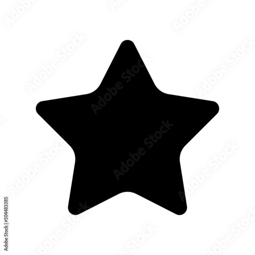 Star Icon Vector Symbol Design Illustration