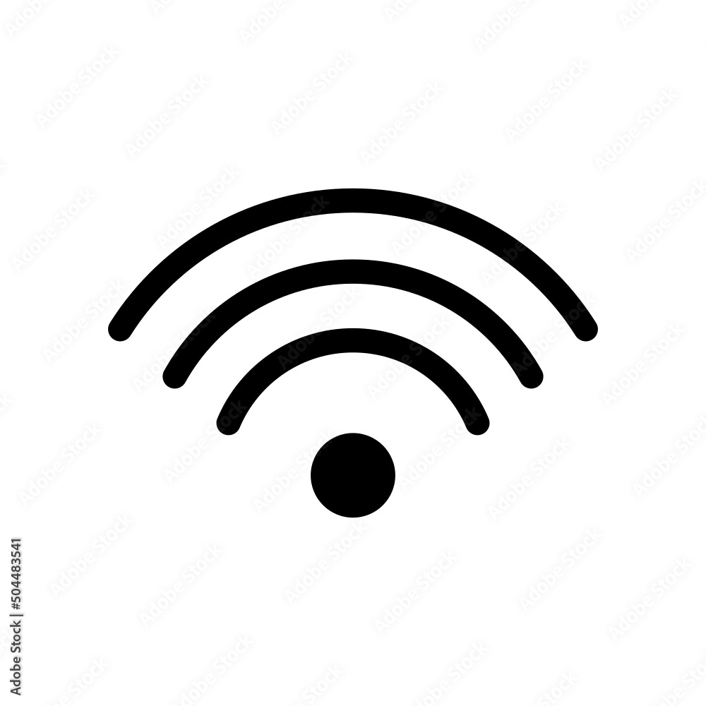 Wifi Icon Vector Symbol Design Illustration Wifi Icon Vector Symbol Design Illustration
