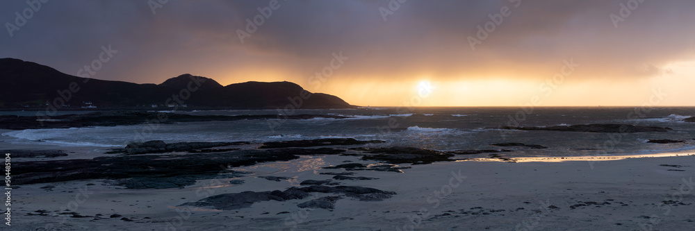 Sanna Bay Beach Ardnamurchan peninsula sunset scotland Sanna Bay Beach Ardnamurchan peninsula sunset scotland