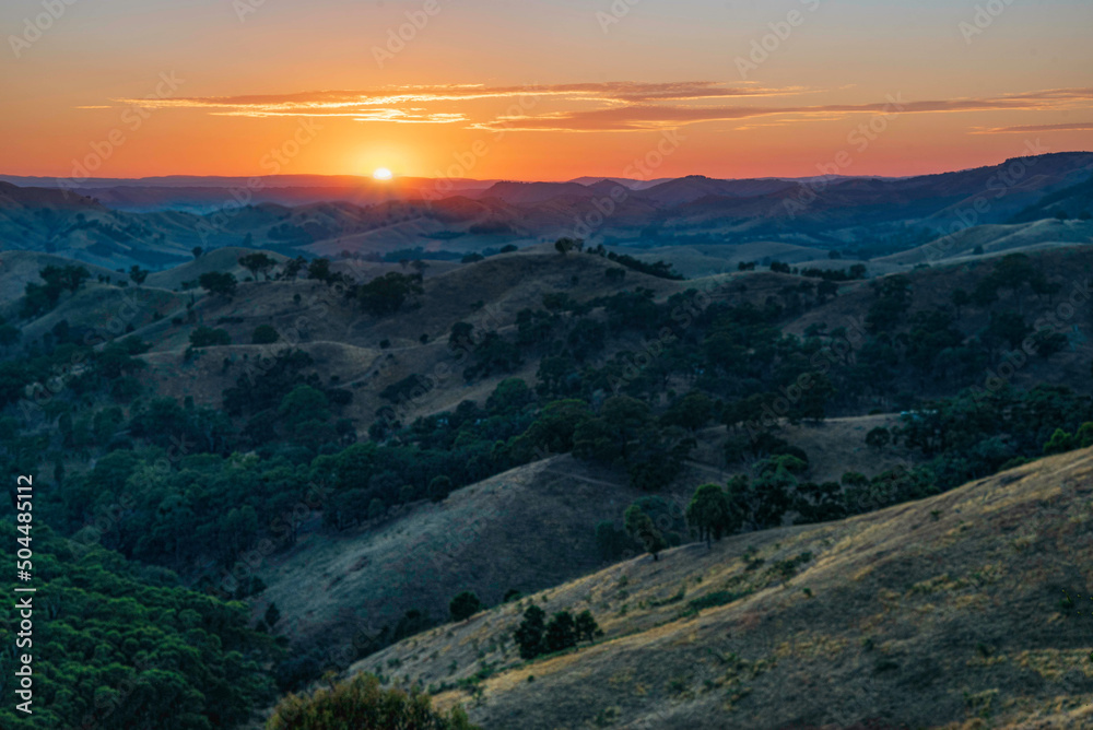 Murchison Valley at Sunrise