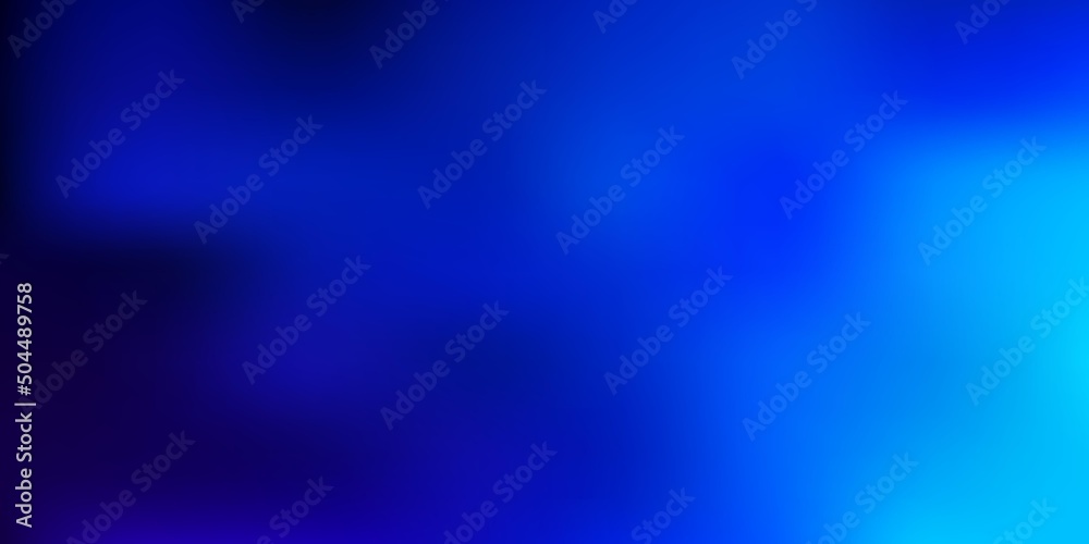Dark blue vector blur background.