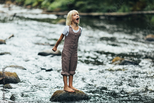 Screaming child