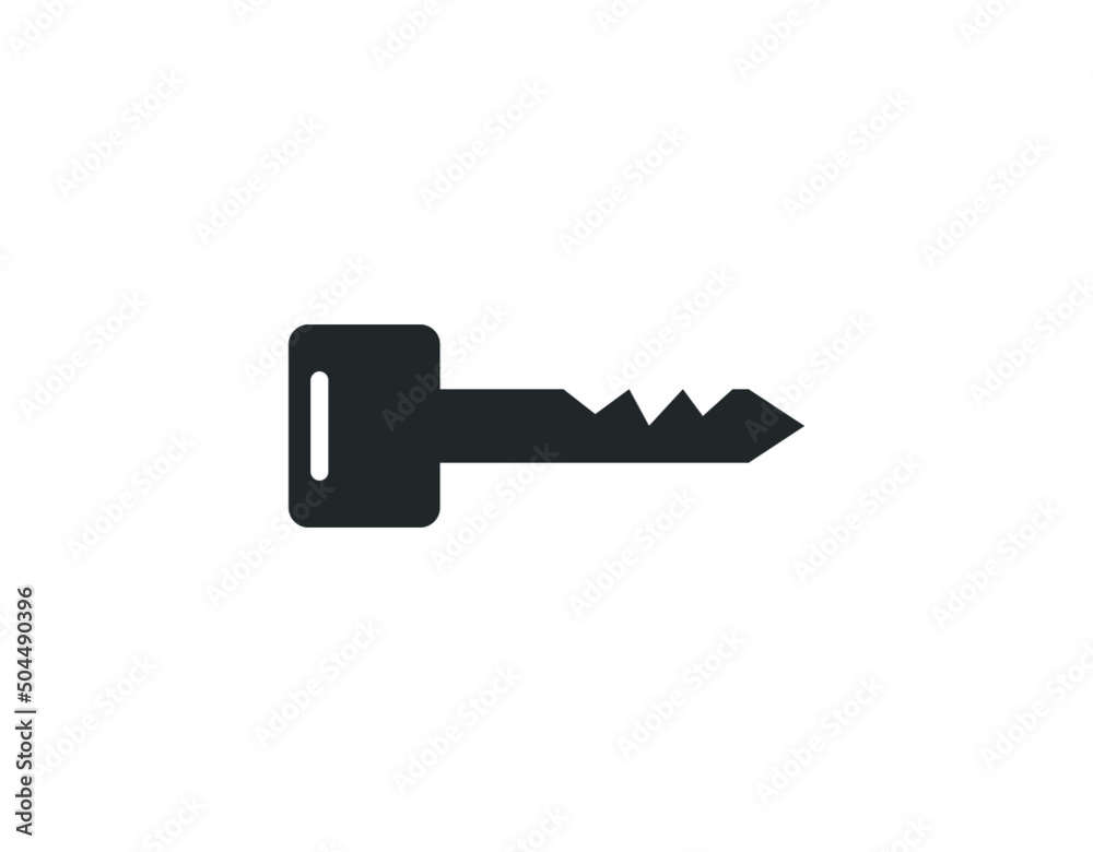 key icon vector symbol template