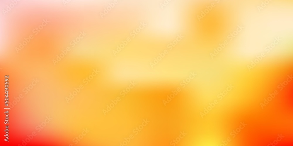 Light pink, yellow vector blur template.