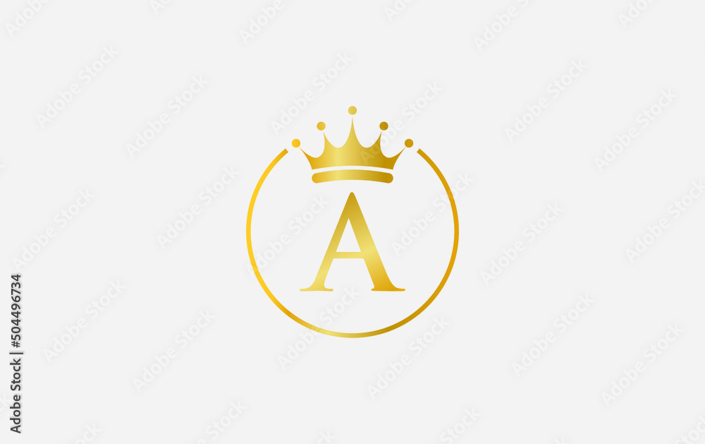 Royal vintage and golden jewel crown vector and gold crown logo and ...