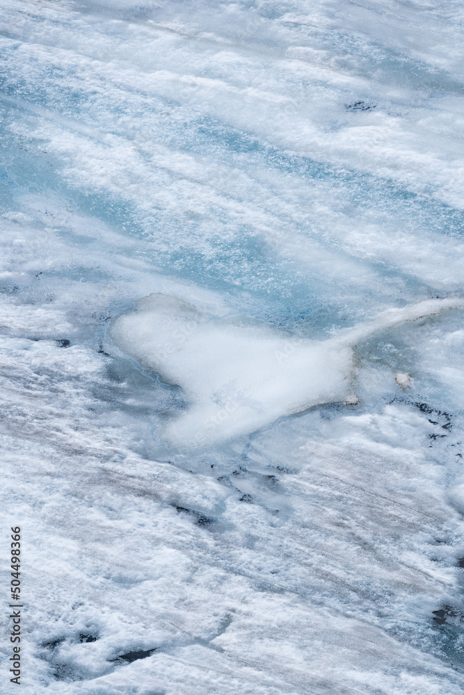 Abstract Blue Glacier Patterns Abstract Blue Glacier Patterns