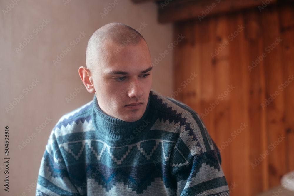 Portrait of a thoughtful man Portrait of a thoughtful man