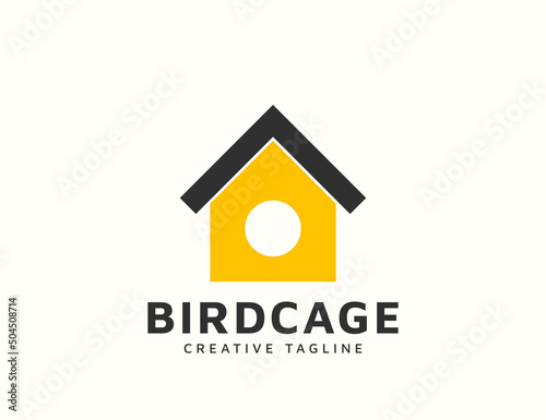 Bird cage logo design