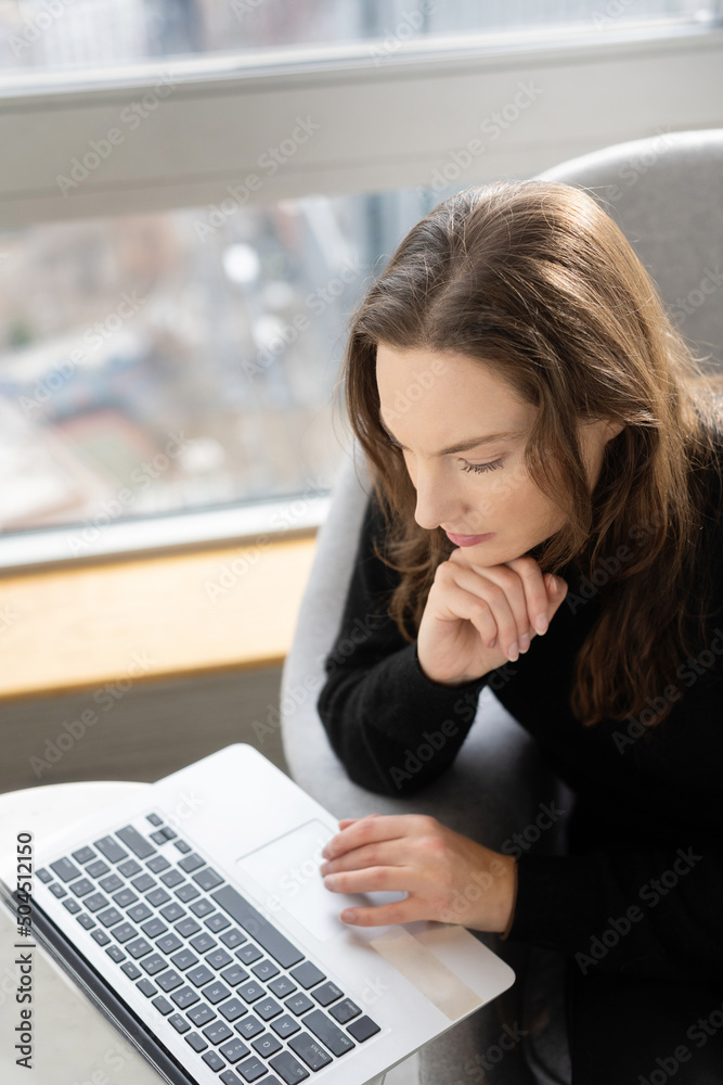 Woman on laptop