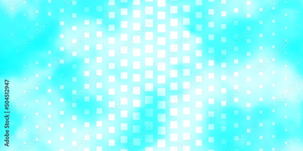 Light BLUE vector texture in rectangular style. Light BLUE vector texture in rectangular style.