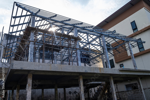 Wallpaper Mural construction of a house Torontodigital.ca