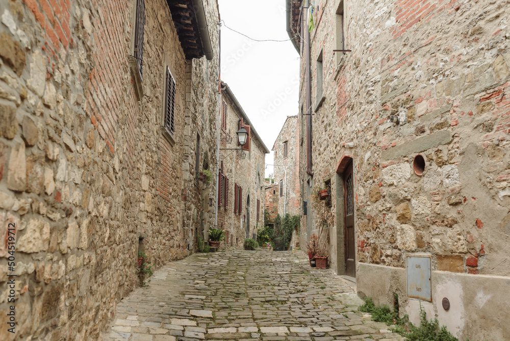 Cobblestone street Cobblestone street
