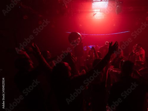 Enjoying at the Night Club