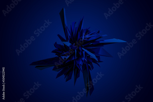 Abstract blue color background