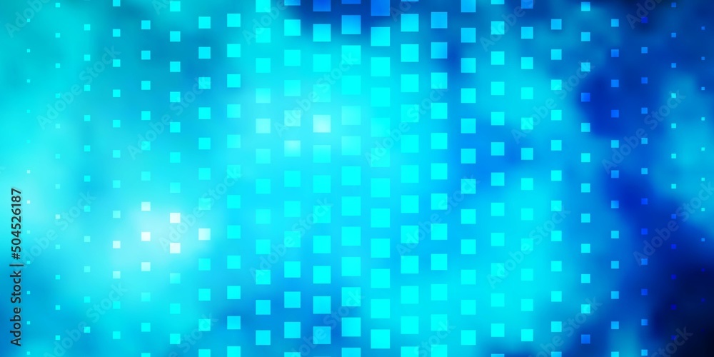 Light BLUE vector background with rectangles.