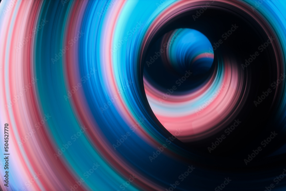 Abstract Digital 3D Stripes background
