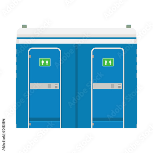Toilet public vector. free space for text. wallpaper.